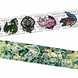 画像ギャラリー No.003のサムネイル画像 / カプコン人気タイトルのマスキングテープ＆缶バッジが登場。B-SIDE LABELのコラボ商品