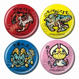 画像ギャラリー No.016のサムネイル画像 / カプコン人気タイトルのマスキングテープ＆缶バッジが登場。B-SIDE LABELのコラボ商品
