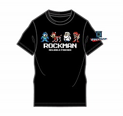 画像ギャラリー No.002のサムネイル画像 / 「ロックマン」のドット絵Tシャツが「ファッションセンターしまむら」で販売開始