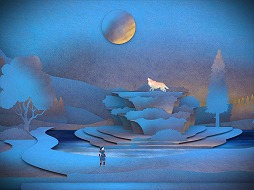 画像ギャラリー No.004のサムネイル画像 / まるで絵本。和風3Dアドベンチャー「Tengami」のAndroid版が配信開始
