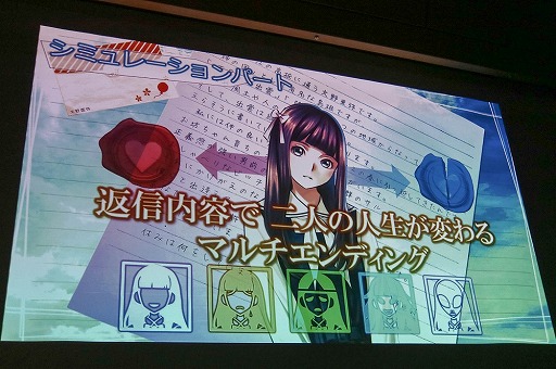 画像ギャラリー No.009のサムネイル画像 / 角川ゲームスの完全新作「√LETTER ルートレター」と「GOD WARS 〜時をこえて〜」が発表された「KADOKAWA GAMES MEDIA BRIEFING 2015 AUTUMN」をレポート