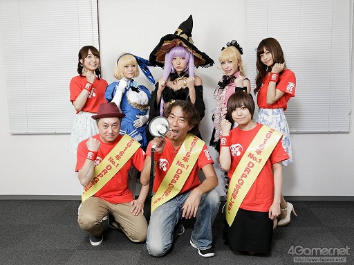 画像ギャラリー No.008のサムネイル画像 / 「デモンゲイズ2」セクシーな歌姫デモンに扮した夢アド・京佳さんが編集部で“革命”を起こすためにやって来ました!