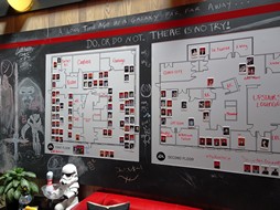画像ギャラリー No.007のサムネイル画像 / 「スター・ウォーズ／銀河の英雄」のクイズキャンペーン当選者が制作スタジオを訪問