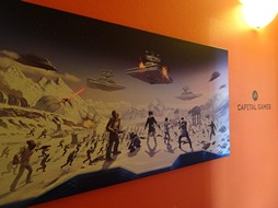 画像ギャラリー No.011のサムネイル画像 / 「スター・ウォーズ／銀河の英雄」のクイズキャンペーン当選者が制作スタジオを訪問