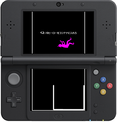 画像ギャラリー No.010のサムネイル画像 / スマホで人気を博した物理演算パズル「Q」の3DS版が本日発売。3DS版のオリジナル問題にも挑戦可能
