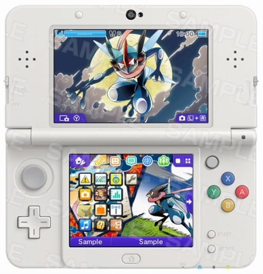 画像ギャラリー No.002のサムネイル画像 / 3DS用テーマ「ポケモン レッド&グリーン」と「サトシゲッコウガ参上!」が本日配信開始