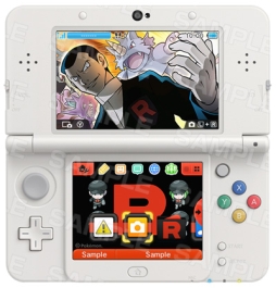 画像ギャラリー No.002のサムネイル画像 / 「ポケモン」のロケット団とギンガ団をモチーフにした3DS用テーマ2種が配信に