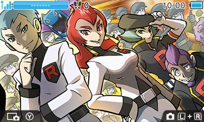 画像ギャラリー No.003のサムネイル画像 / 「ポケモン」のロケット団とギンガ団をモチーフにした3DS用テーマ2種が配信に