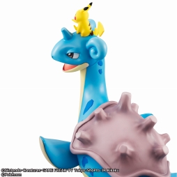 画像ギャラリー No.005のサムネイル画像 / アニメ「ポケモン」から,サトシとピカチュウを乗せたラプラスが立体化