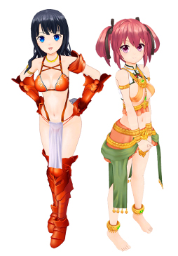画像ギャラリー No.002のサムネイル画像 / 「絢爛乙女ガールズストライカー」,天衣神聖祭が12月18日より開催