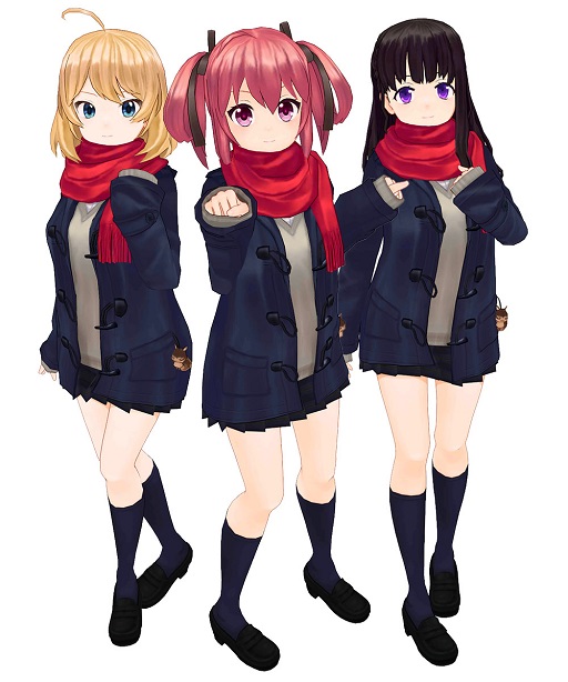 画像ギャラリー No.001のサムネイル画像 / 「絢爛乙女ガールズストライカー」＆「天衣創聖ストライクガールズ」が越冬キャンペーンを開催中