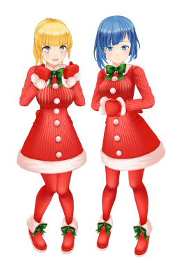 画像ギャラリー No.001のサムネイル画像 / 「ガールズストライカー」&「ストライクガールズ」にクリスマス天衣が登場
