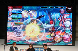 画像ギャラリー No.016のサムネイル画像 / 「フォルティシア SEGA×LINE」と「蒼空のリベラシオン」のステージイベントをレポート。声優や開発陣がそれぞれのゲームの魅力をアピール