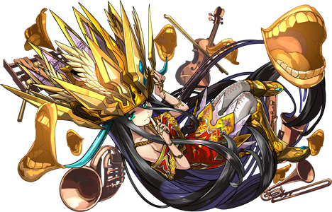 画像ギャラリー No.002のサムネイル画像 / 「パズドラクロス 神の章／龍の章」，新降臨モンスター「宝冠の聖魔王・パイモン」と「太陽神・ラー＝ドラゴン」が登場するクエストが配信開始。2月1日まで