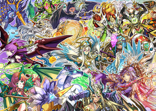 画像ギャラリー No.002のサムネイル画像 / 「パズドラクロス 神の章/龍の章」,全降臨モンスターのクエストチケットが本日より配信