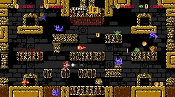 画像ギャラリー No.005のサムネイル画像 / 8bit風2Dアクション「1001 Spikes」Wii U/3DS版は11月25日，PS4/PSvita版は11月27日に配信決定