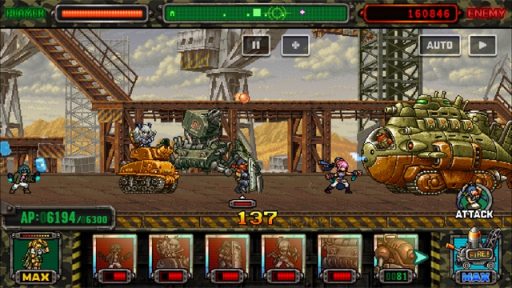 画像ギャラリー No.004のサムネイル画像 / 「METAL SLUG ATTACK」,レイドボス討伐イベント「TRY LINE 4th」が開催