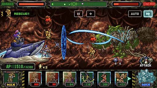画像ギャラリー No.002のサムネイル画像 / 「METAL SLUG ATTACK」,イベント“SPACE MONSTER”に宇宙怪獣ヴァイウォームが登場