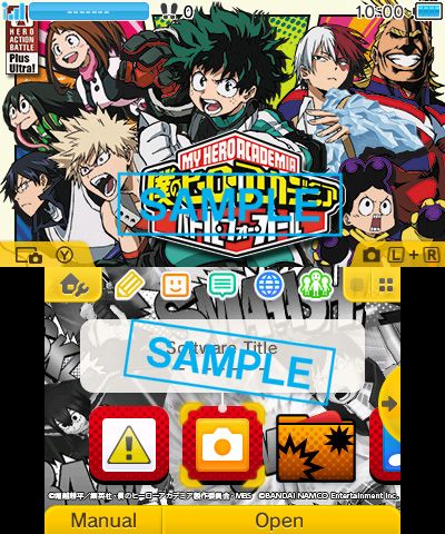 画像ギャラリー No.011のサムネイル画像 / 「僕のヒーローアカデミア バトル・フォー・オール」の発売日が5月19日に決定。初回特典は3DSテーマとAC版で使えるカード