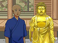 ゆるふわな仏様とともにレッツ修行。「出家なう。〜金色のおっさんと仏の秘め事〜」を紹介する「（ほぼ）日刊スマホゲーム通信」第1004回