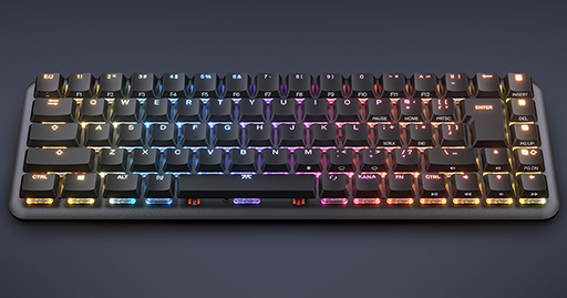 画像ギャラリー No.001のサムネイル画像 / Fnaticブランドの小型キーボード「STREAK65」に日本語配列モデルが加わる