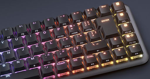 画像ギャラリー No.002のサムネイル画像 / Fnaticブランドの小型キーボード「STREAK65」に日本語配列モデルが加わる
