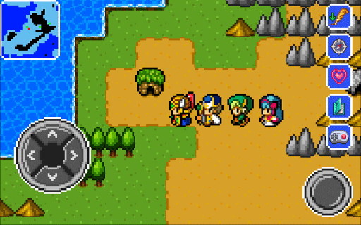 画像ギャラリー No.005のサムネイル画像 / 8bitテイストのスマホRPG「ドラゴンシンカー 竜沈めの末裔」,iOS版が配信開始
