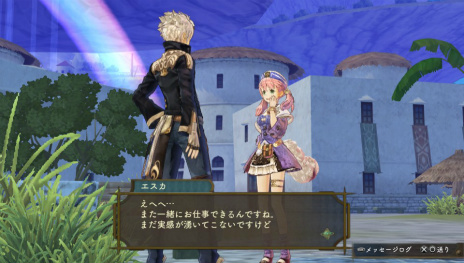 画像ギャラリー No.018のサムネイル画像 / 「シャリーのアトリエ Plus 〜黄昏の海の錬金術士〜」に登場する歴代主人公・ロジーの新エピソードを紹介。6年の歳月を経てエスカとの関係も変化?
