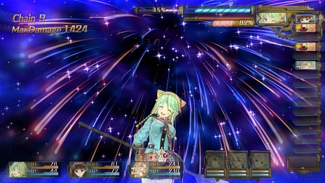画像ギャラリー No.046のサムネイル画像 / 「シャリーのアトリエ Plus 〜黄昏の海の錬金術士〜」に登場するアーシャは「アーシャのアトリエ」の10年後の姿に。6人パーティによる爽快なバトルシステムも公開