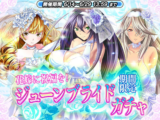 画像ギャラリー No.002のサムネイル画像 / 「一騎当千〜Straight Striker〜」，☆５ 花嫁呂布をイベントで入手