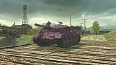 画像ギャラリー No.006のサムネイル画像 / 「World of Tanks Blitz」，期間限定でピンク色の迷彩が登場
