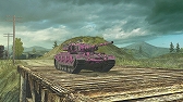 画像ギャラリー No.007のサムネイル画像 / 「World of Tanks Blitz」，期間限定でピンク色の迷彩が登場
