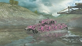 画像ギャラリー No.008のサムネイル画像 / 「World of Tanks Blitz」，期間限定でピンク色の迷彩が登場