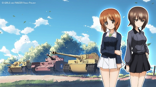 画像ギャラリー No.001のサムネイル画像 / 「World of Tanks Blitz」,プレミアムショップにアニメ「ガールズ&パンツァー」の戦車が再登場