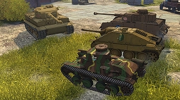 画像ギャラリー No.006のサムネイル画像 / 「World of Tanks Blitz」,プレミアムショップにアニメ「ガールズ&パンツァー」の戦車が再登場