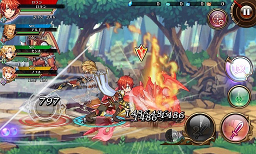 画像ギャラリー No.014のサムネイル画像 / スマホ向けアクションRPG「蒼空のリベラシオン」インタビュー。格ゲーに倣ったアクション性とネトゲライクなコミュニティで「日本人総コアゲーマー化計画」を実現!?
