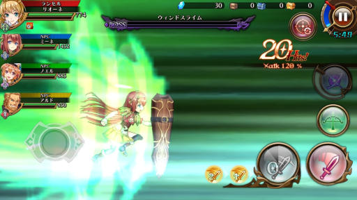 画像ギャラリー No.021のサムネイル画像 / “格闘ゲームを意識した”セガの新作アクションRPG「蒼空のリベラシオン」はいかにコンボを稼ぐかがキモ。最新Ver.のインプレッションを紹介