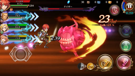画像ギャラリー No.025のサムネイル画像 / “格闘ゲームを意識した”セガの新作アクションRPG「蒼空のリベラシオン」はいかにコンボを稼ぐかがキモ。最新Ver.のインプレッションを紹介