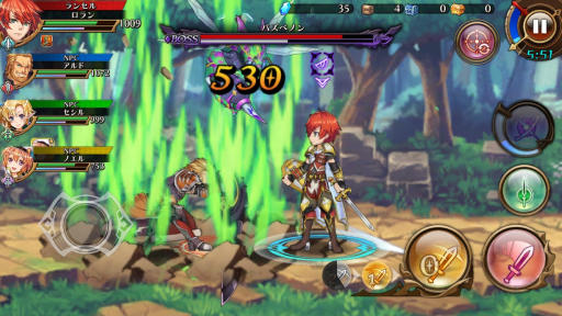画像ギャラリー No.043のサムネイル画像 / “格闘ゲームを意識した”セガの新作アクションRPG「蒼空のリベラシオン」はいかにコンボを稼ぐかがキモ。最新Ver.のインプレッションを紹介