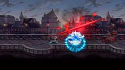 画像ギャラリー No.001のサムネイル画像 / 「蒼空のリベラシオン」,RPG「シャイニング・ブレイド」とのコラボ最新情報。コラボ限定武器が手に入るクエストや,コラボキャラの戦闘シーンが公開