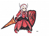 画像ギャラリー No.004のサムネイル画像 / 「蒼空のリベラシオン」,シャイニング・ブレイドコラボを先行プレイ。ほぼ詠唱なしでHP回復技を発動できる闇フェンサー「サクヤ」に注目