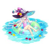 画像ギャラリー No.005のサムネイル画像 / 「蒼空のリベラシオン」，ルティアとフェンテが水着姿になって登場