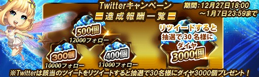 画像ギャラリー No.001のサムネイル画像 / 「クロノスブレイド」，お正月イベントとしてTwitterキャンペーンや☆6確定の召喚が開催
