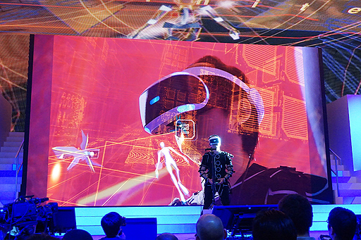 画像ギャラリー No.002のサムネイル画像 / ［TGS 2016］「Rez Infinite」の新規要素“Area X”が世界初公開。グラフィックスはパーティクル主体，システムはフリーフライトへとスタイルを刷新