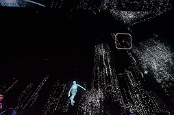 画像ギャラリー No.005のサムネイル画像 / ［TGS 2016］「Rez Infinite」の新規要素“Area X”が世界初公開。グラフィックスはパーティクル主体，システムはフリーフライトへとスタイルを刷新