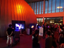 画像ギャラリー No.006のサムネイル画像 / VRの新しい形を目指す「Rez」の実験プロジェクトが始動! ひと味違った没入感を楽しめる,巨大なドーム型スクリーンを使ったイベントをレポート