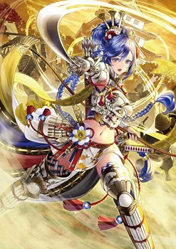 画像ギャラリー No.004のサムネイル画像 / 「戦国大戦TCG」,全国体験会が本日より順次開催。第1弾ブースターパックに収録される最新イラストの一部が公開に
