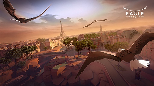 画像ギャラリー No.002のサムネイル画像 / Ubisoftが新作VRゲーム「Eagle Flight」を発表。仲間とともに大空を舞おう