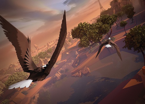 画像ギャラリー No.006のサムネイル画像 / ［GDC 2016］Ubisoft初のVRゲーム「Eagle Flight」は，後続のVRゲームデベロッパが学ぶべきマイルストーンに？