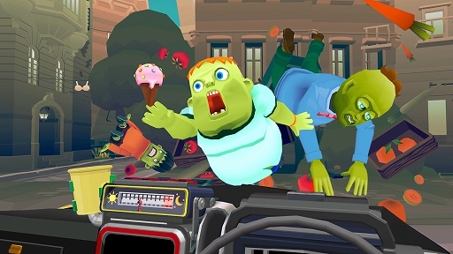 画像ギャラリー No.002のサムネイル画像 / PlayStation VR専用ゲーム「The Modern Zombie Taxi Co.」が発表。タクシードライバーになって脆いゾンビ達を運ぶ，おバカ系シミュレーター